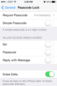 simple passcode